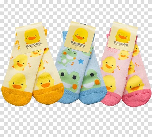 Sock Hosiery Designer, Little Duck cartoon socks transparent background PNG clipart