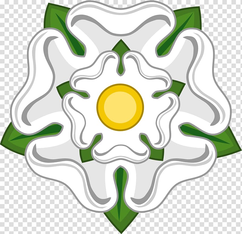 White Rose of York Battle of Bosworth Field Wars of the Roses House of York, white rose transparent background PNG clipart