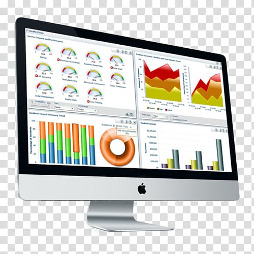 Computer Software Dashboard Software development Performance indicator, Roambi transparent background PNG clipart