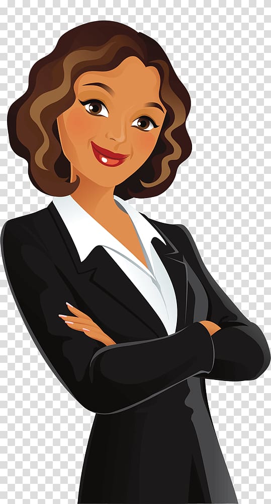 Woman Cartoon Businessperson Drawing , woman transparent background PNG clipart