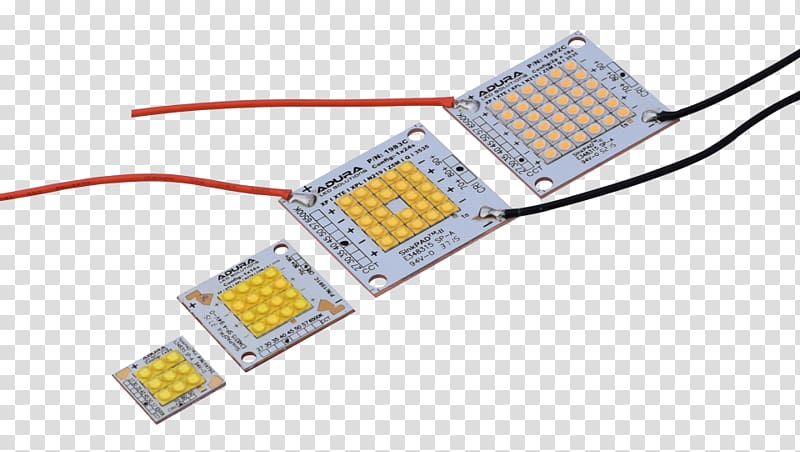 Light-emitting diode XHP Semicon Light Color Series and parallel circuits, Led board transparent background PNG clipart
