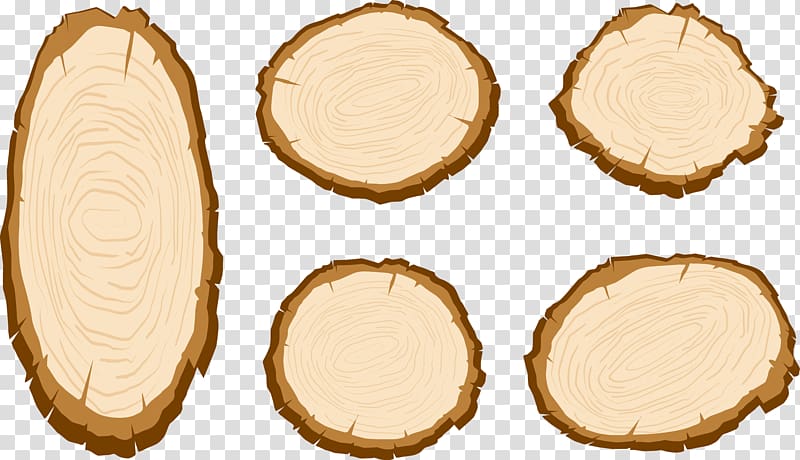 wood stump coasters illustration, Wood Aastarxf5ngad Tree, painted wood sliced transparent background PNG clipart
