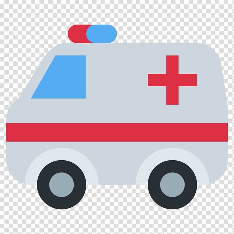 Emoji Ambulance Emergency service Emoticon, ambulance transparent background PNG clipart