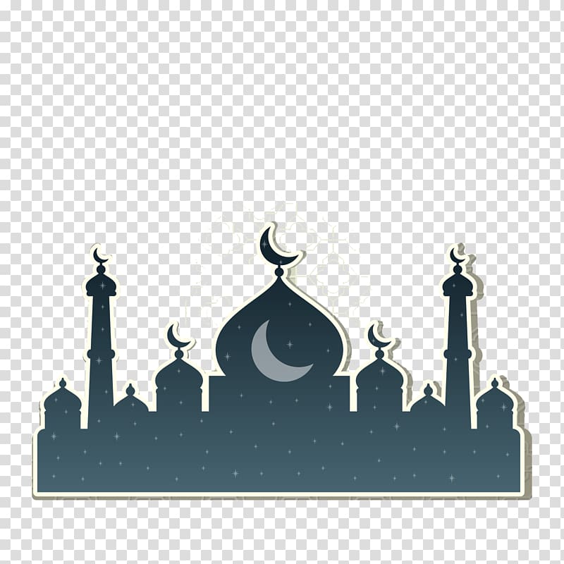 gray and white mosque illustration, Celebrate Ramadan Islam Muslim, Ramadan transparent background PNG clipart