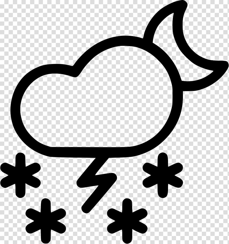 Thundersnow Computer Icons, Snow Storm transparent background PNG clipart