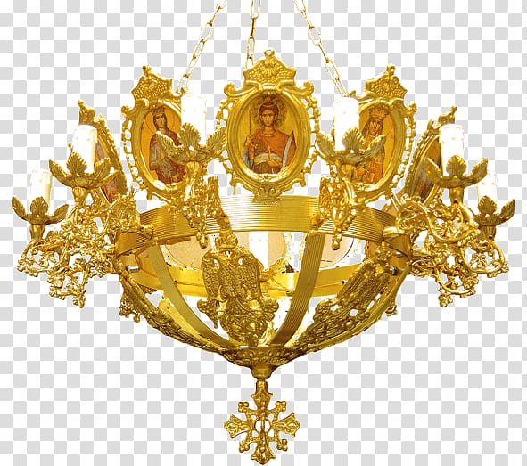 Eastern Orthodox Church Chandelier Light fixture Orthodox Christianity Russian Orthodox cross, Eidi transparent background PNG clipart