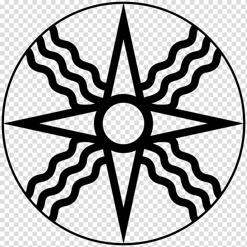 Utu Sumerian religion Shamash Symbol, symbol transparent background PNG clipart