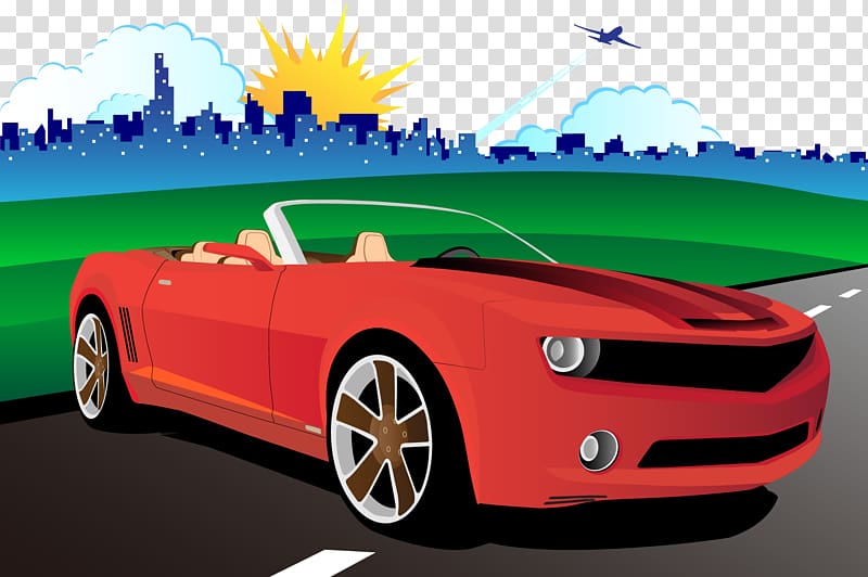 Sports car , luxury car transparent background PNG clipart