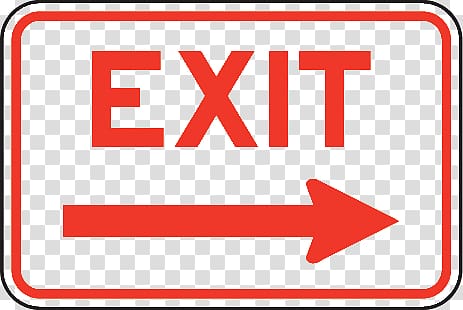 Exit transparent background PNG clipart