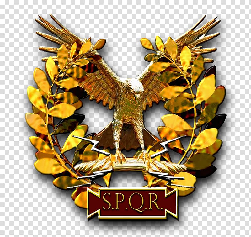 SPQR Aquila Roman army, the story transparent background PNG clipart