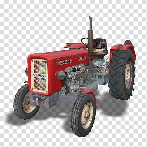 Tractor Farming Simulator 17 Case IH Ursus Factory Machine, tractor transparent background PNG clipart
