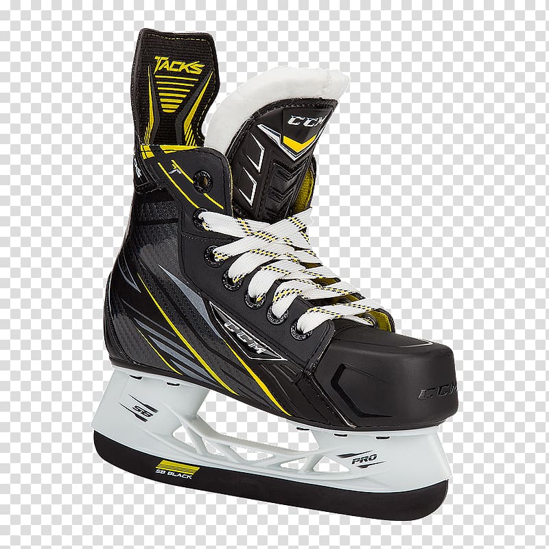 Ice hockey equipment CCM Hockey Ice Skates In-Line Skates, hockey skates transparent background PNG clipart