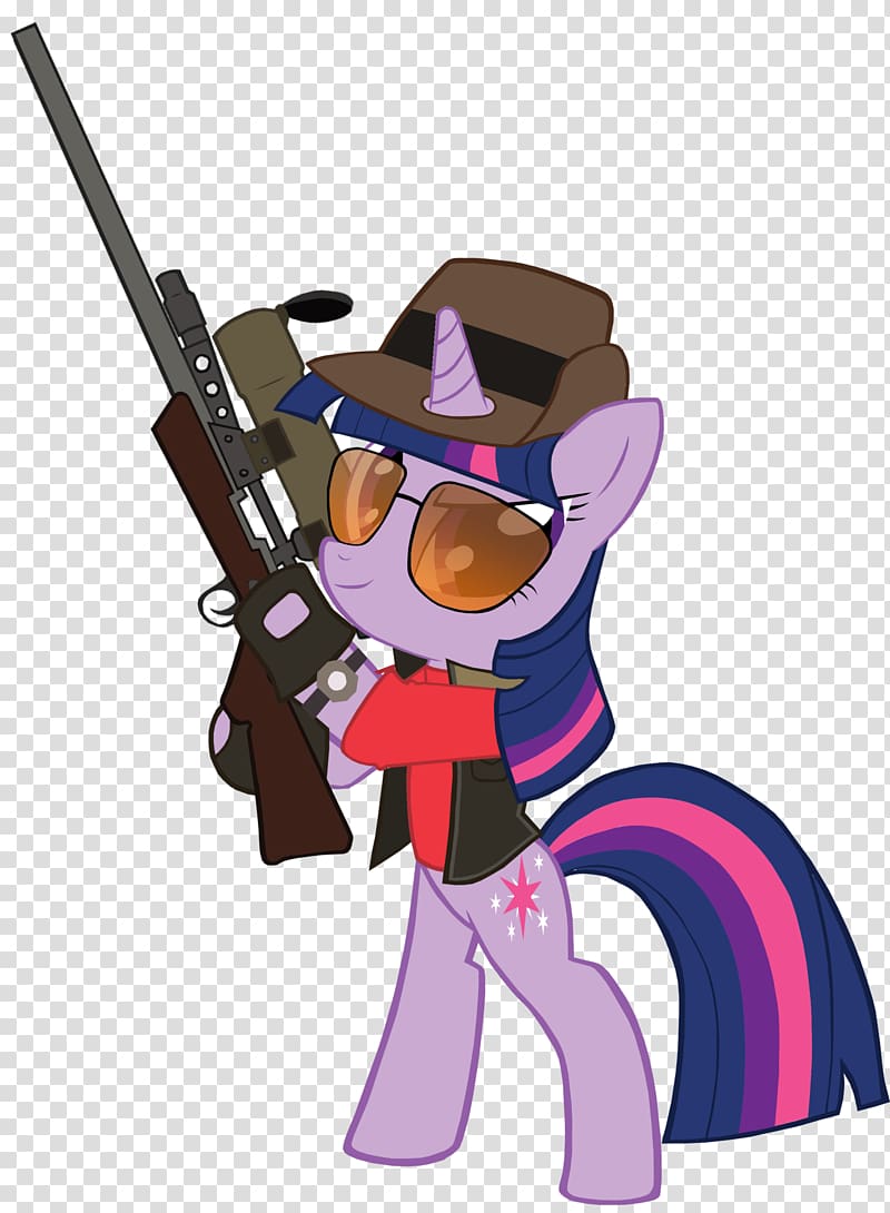 Twilight Sparkle Team Fortress 2 Rarity Sniper The Twilight Saga, My little pony transparent background PNG clipart