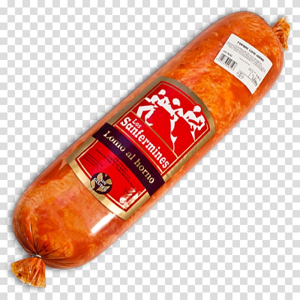 Salami Mettwurst Soppressata Ventricina Knackwurst, sausage transparent background PNG clipart