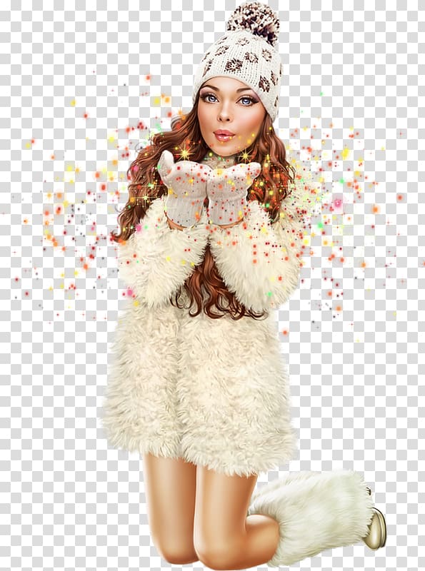 Woman Winter Encapsulated PostScript , Winter Child transparent background PNG clipart