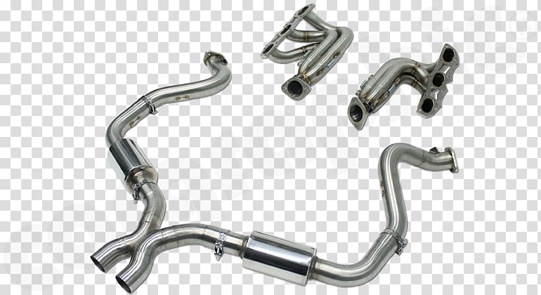 Car Exhaust system Silver Product design, automobile exhaust transparent background PNG clipart