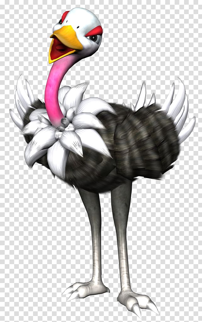 Common ostrich Cartoon, Cartoon Ostrich transparent background PNG clipart