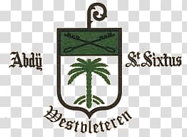 Abdu St. Sixtus Wes'tbleteren logo, Westvleteren Logo transparent background PNG clipart
