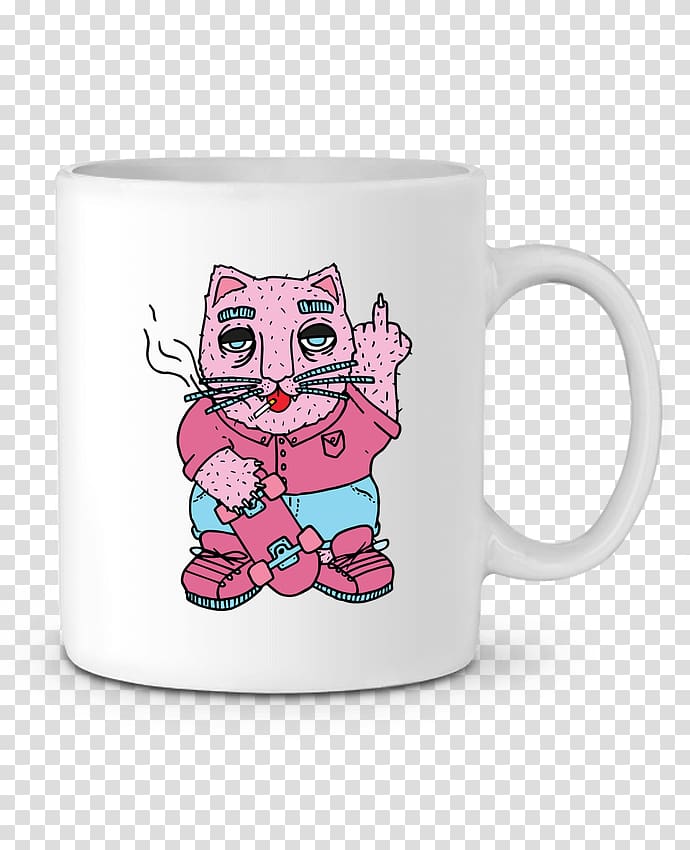 Coffee cup Mug Ceramic Cat Maneki-neko, mug transparent background PNG clipart