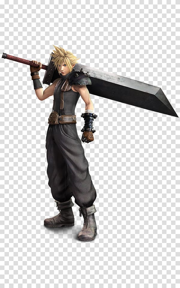 Crisis Core: Final Fantasy VII Dissidia Final Fantasy NT Cloud Strife, others transparent background PNG clipart