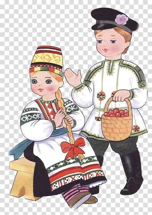 Folk costume Російський національний костюм , Russia transparent background PNG clipart
