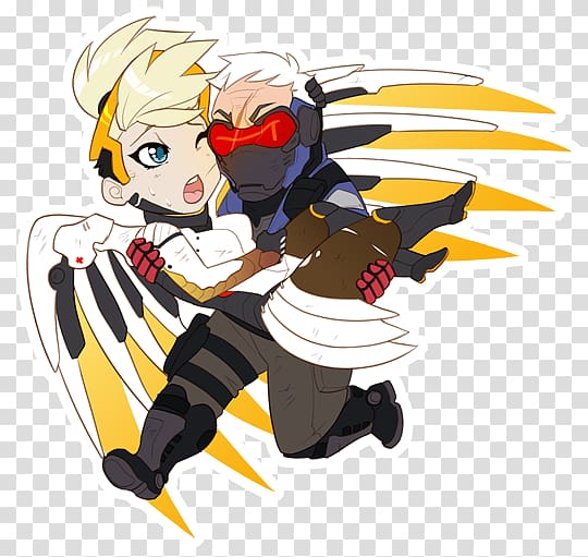 Overwatch Mercy Drawing Painting Illustration, overwatch break it down transparent background PNG clipart