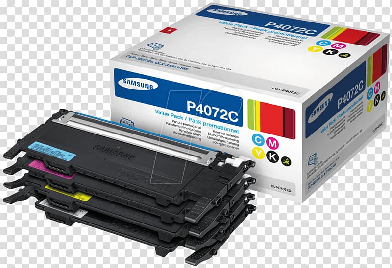 Toner cartridge Samsung CLP 325 Ink cartridge Printer, printer transparent background PNG clipart