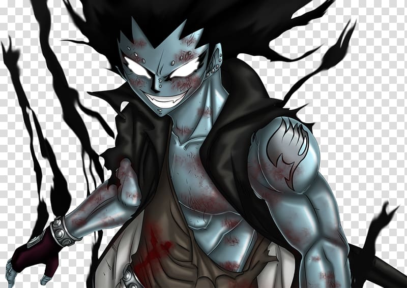 Gajeel Redfox Natsu Dragneel Dragon Slayer Fairy Tail, fairy tail transparent background PNG clipart