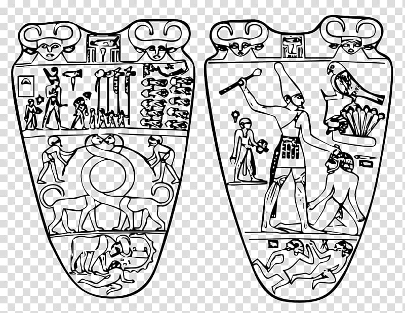 Narmer Palette Ancient Egypt Prehistoric Egypt Cosmetic palette Egyptian Museum, others transparent background PNG clipart