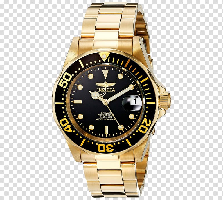 Invicta Pro Diver 8926 / 8927 / 8928 / 8929 / ILE8926 / ILE8928 Invicta Men\'s Pro Diver Invicta Watch Group Automatic watch, watch transparent background PNG clipart