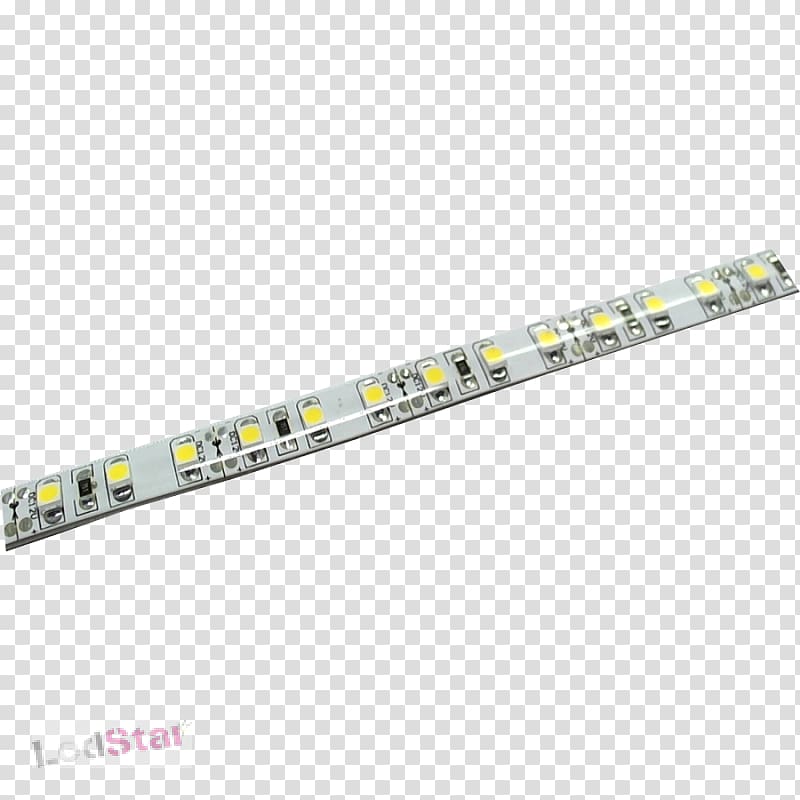 LED strip light SMD LED Module Light-emitting diode Surface-mount technology, light transparent background PNG clipart