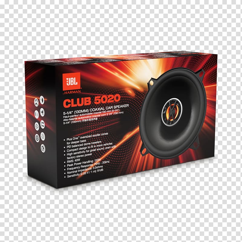 JBL Coaxial loudspeaker Sound Subwoofer, club speakers transparent background PNG clipart