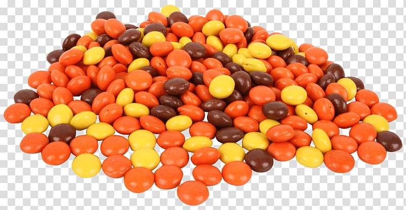 Reese's Pieces Reese's Peanut Butter Cups Ice cream Candy, Toppings transparent background PNG clipart