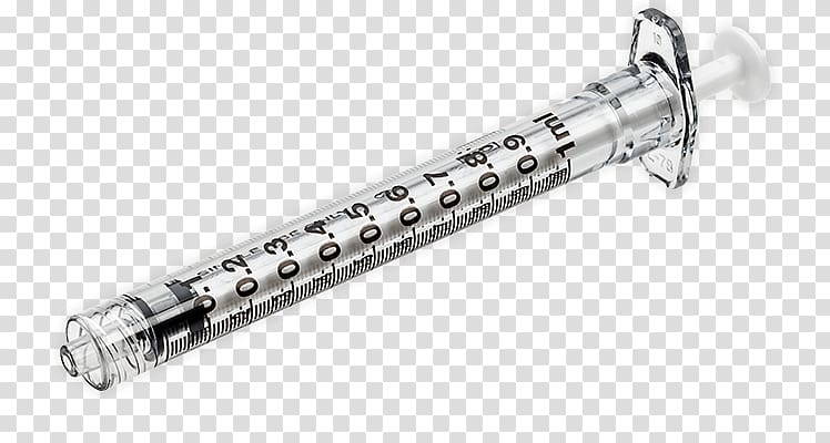 Syringe Luer taper Becton Dickinson Insulin Cannula, syringe needle transparent background PNG clipart