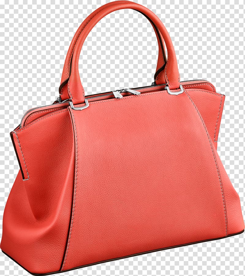 Handbag Leather Cartier Luxury goods, bag transparent background PNG clipart
