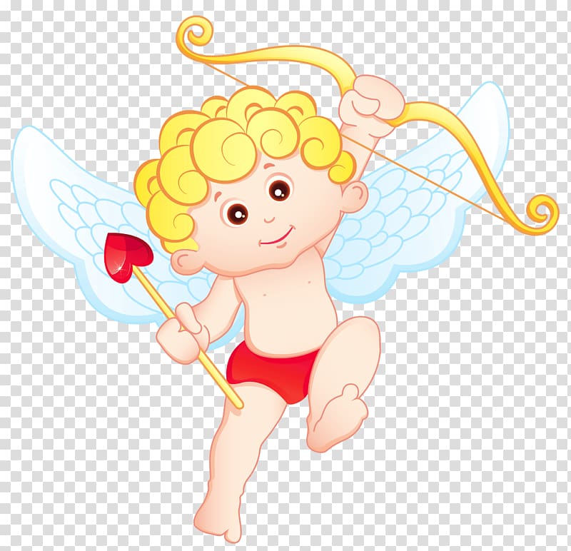 Valentine\'s Day Friendship Day Cupid, cupid transparent background PNG clipart