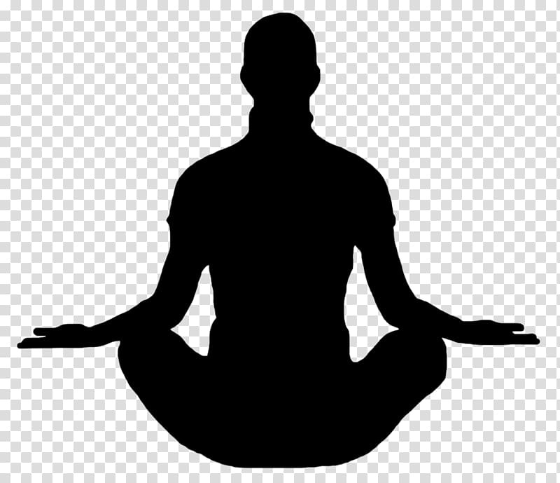 person meditation illustration, Yoga Asana Yogi , Christian Meditation transparent background PNG clipart
