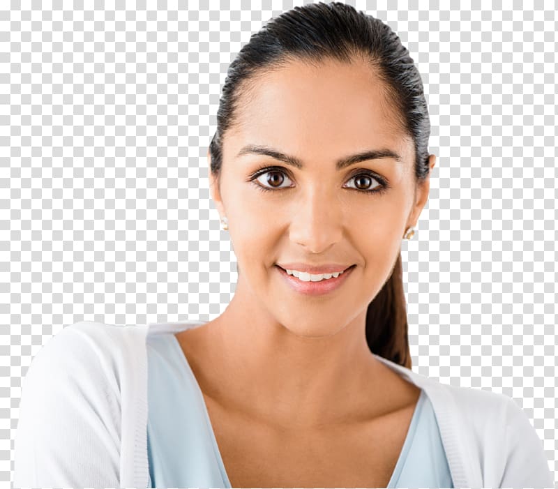 India Woman Portrait, thinking woman transparent background PNG clipart