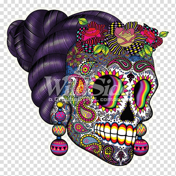 La Calavera Catrina Human skull symbolism Day of the Dead, Day Of The Dead transparent background PNG clipart