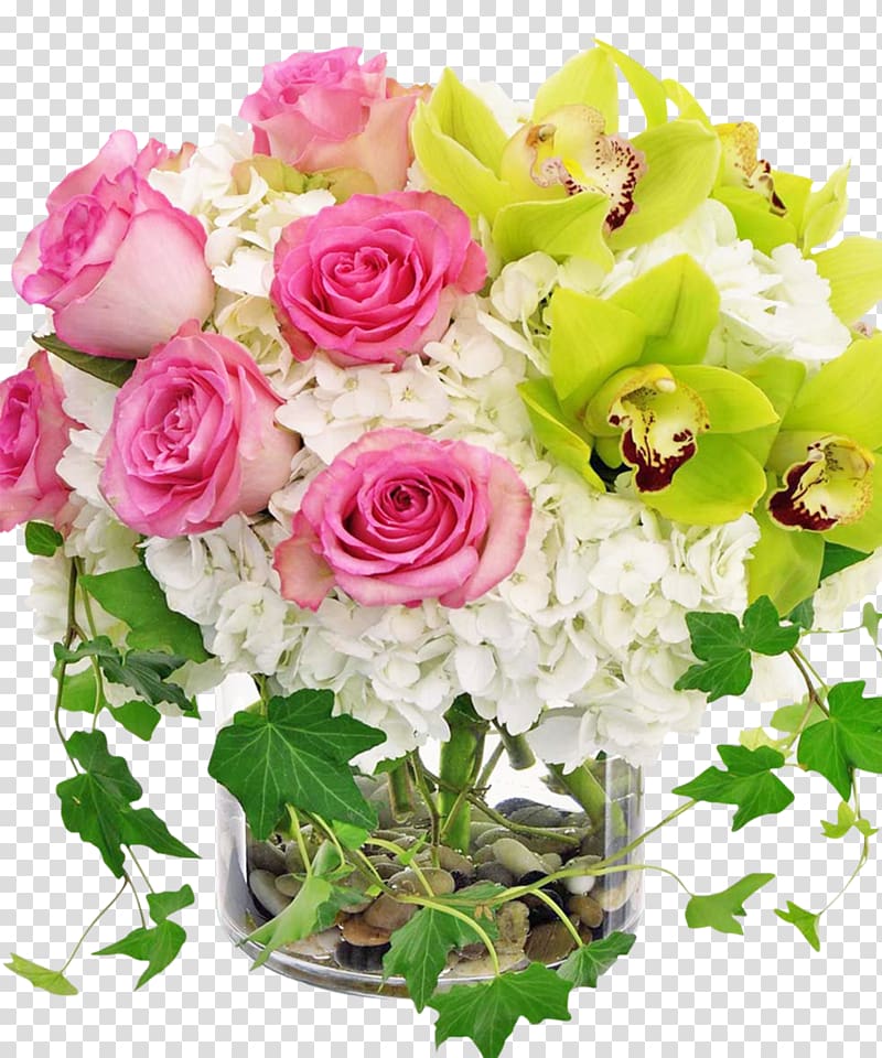 Flower bouquet Floristry Flower delivery Gift, english ivy transparent background PNG clipart