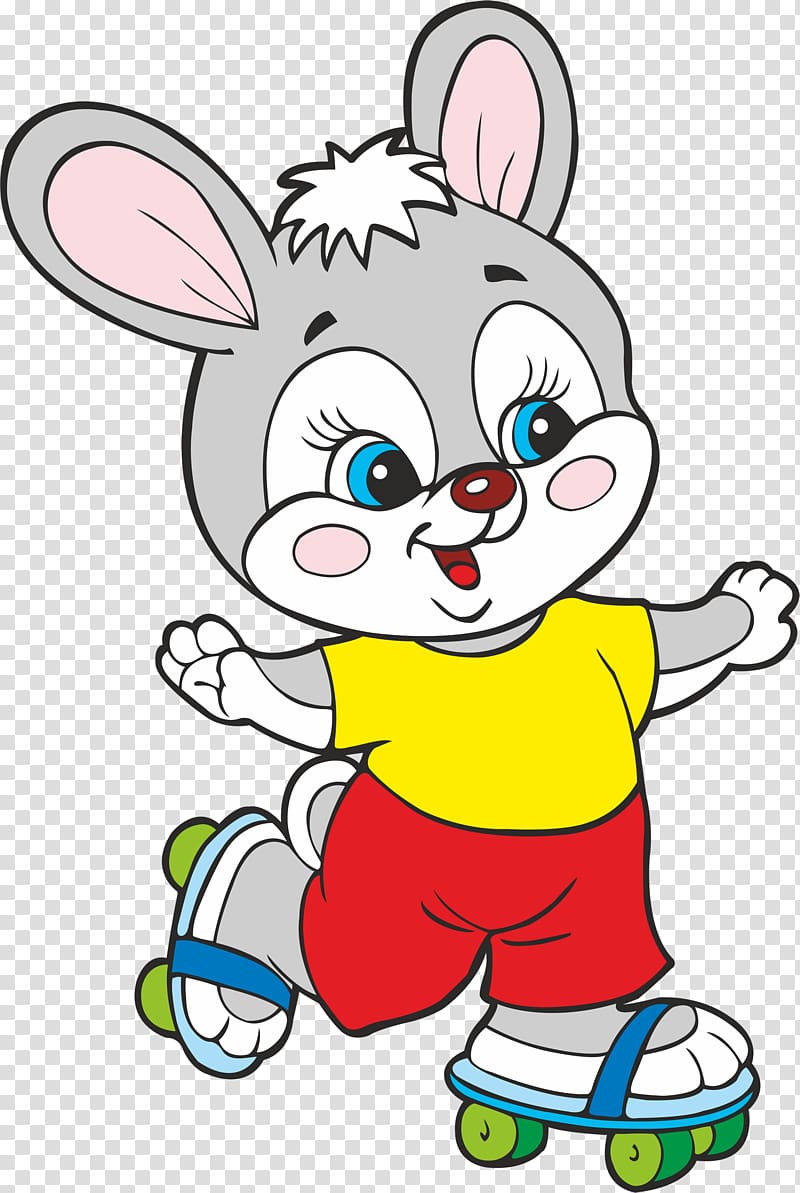 Easter Bunny Silver Fox rabbit Lola Bunny , rabbit! transparent background PNG clipart