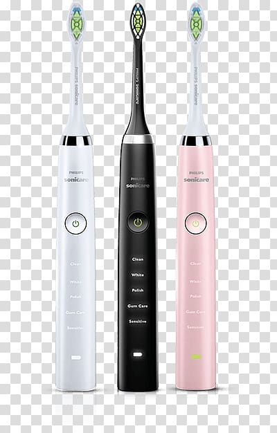Electric toothbrush Philips Sonicare DiamondClean Smart, brush one's teeth transparent background PNG clipart