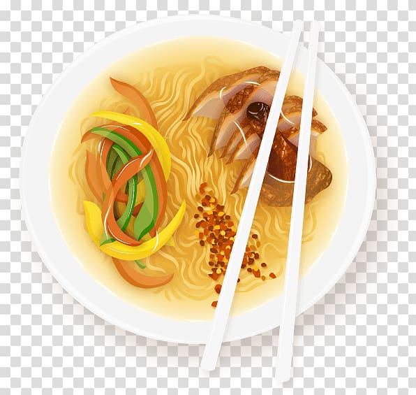 Noodle soup Chinese noodles Chinese cuisine Recipe, beauty soup transparent background PNG clipart
