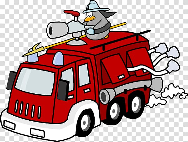 Fire engine Firefighter , Free Fire Department transparent background PNG clipart
