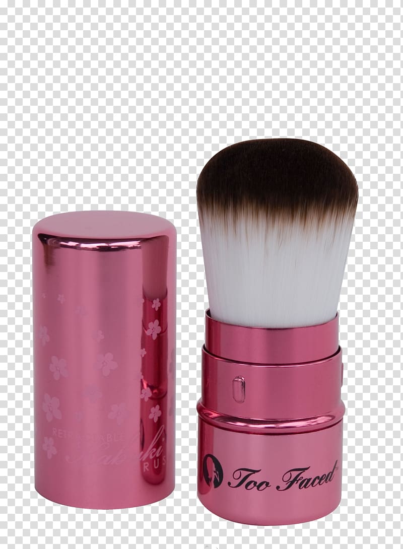 Too Faced Retractable Kabuki Brush Makeup brush, others transparent background PNG clipart