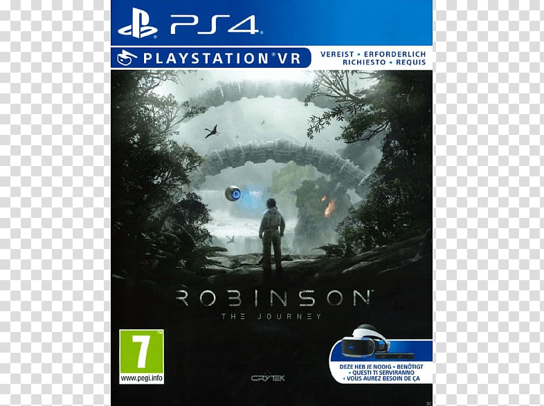 PlayStation VR Robinson: The Journey PlayStation 4 Video game CRYENGINE, solde transparent background PNG clipart
