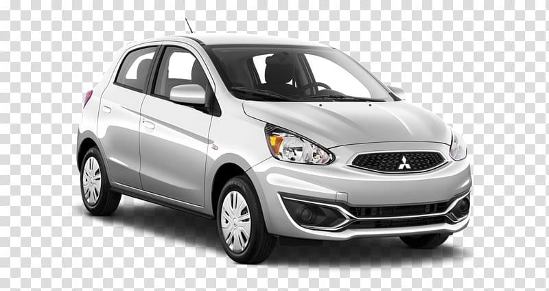 2017 Mitsubishi Mirage Compact car City car, sale offer transparent background PNG clipart