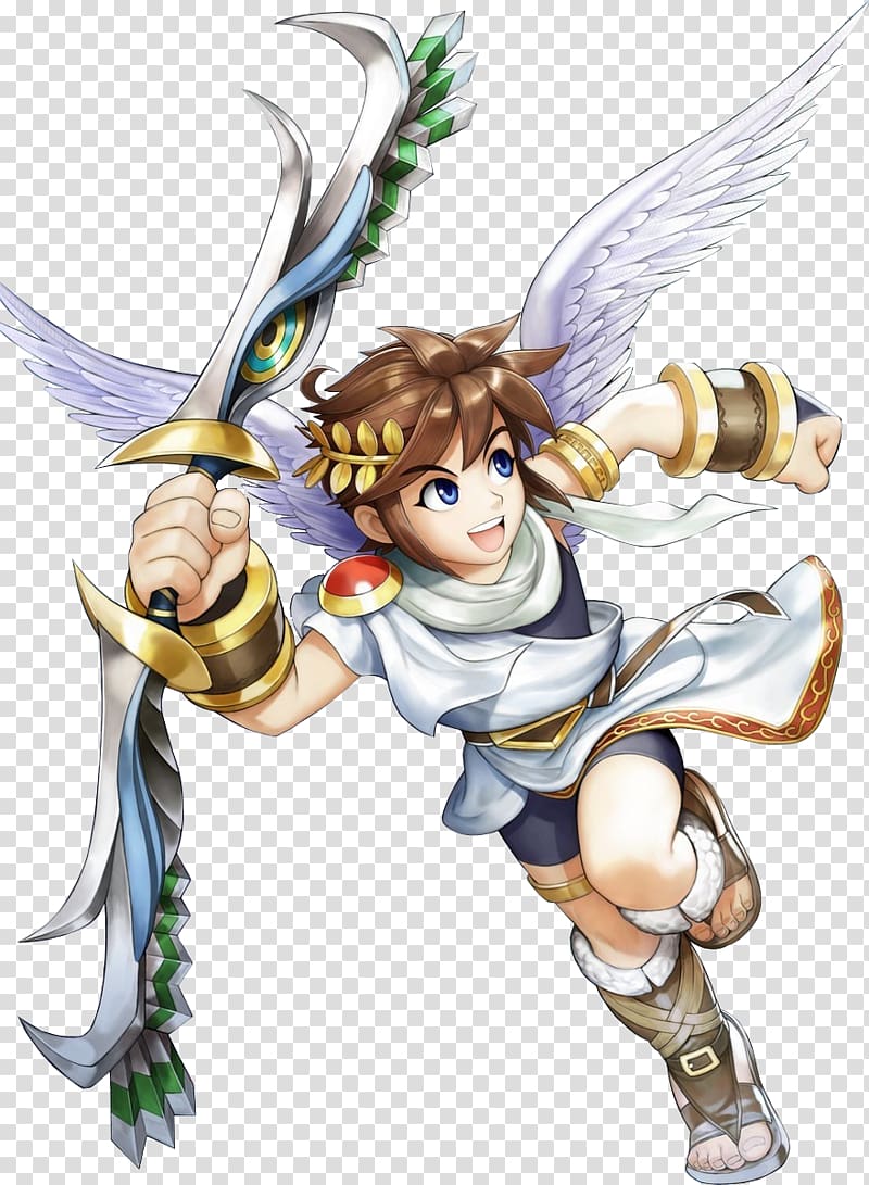 Kid Icarus: Uprising Super Smash Bros. for Nintendo 3DS and Wii U Kid Icarus: Of Myths and Monsters Super Smash Bros. Brawl, Kid Icarus transparent background PNG clipart