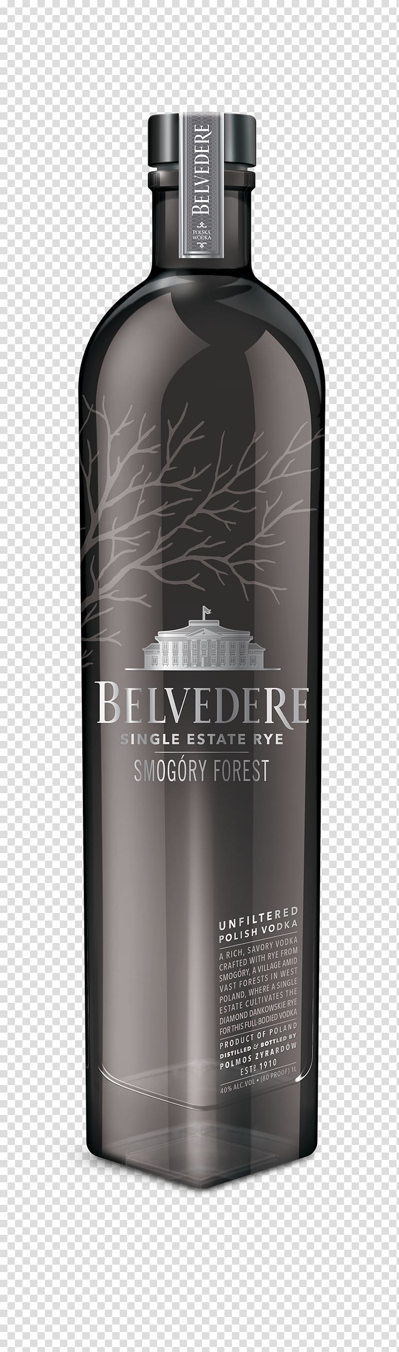 Belvedere Vodka Wine Smogóry Distilled beverage, vodka transparent background PNG clipart