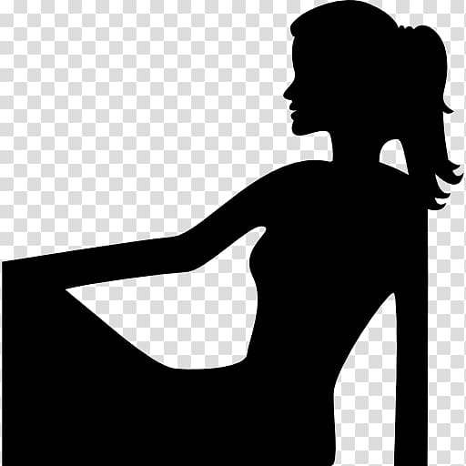 Woman Silhouette Computer Icons Zodiac Virgo, woman transparent background PNG clipart